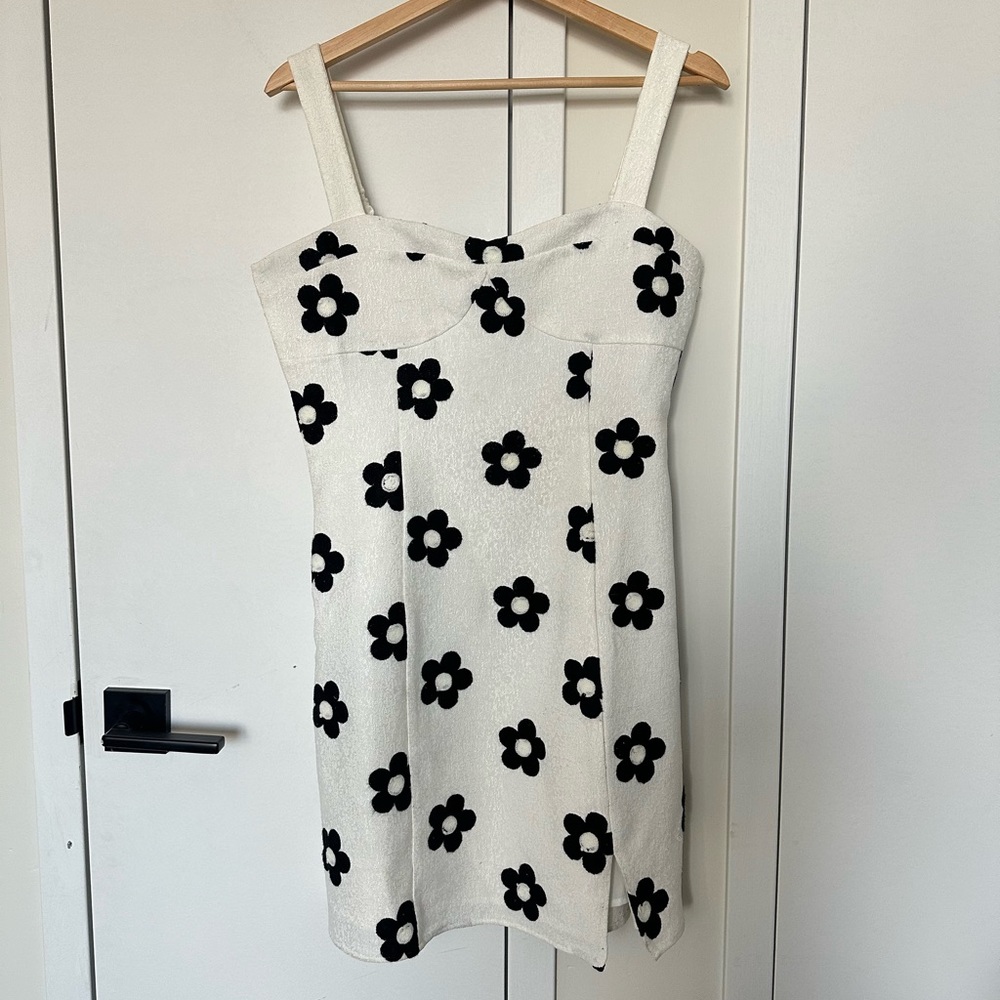 Petite studio Tanya dress poppy size small